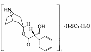 硫酸阿托品分子式图片